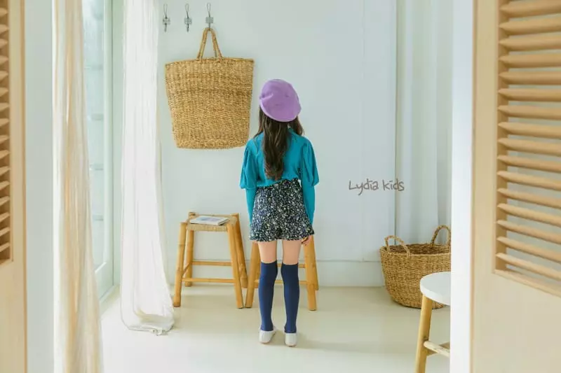 Lydia - Korean Children Fashion - #childrensboutique - Flower Skirt Pants - 3