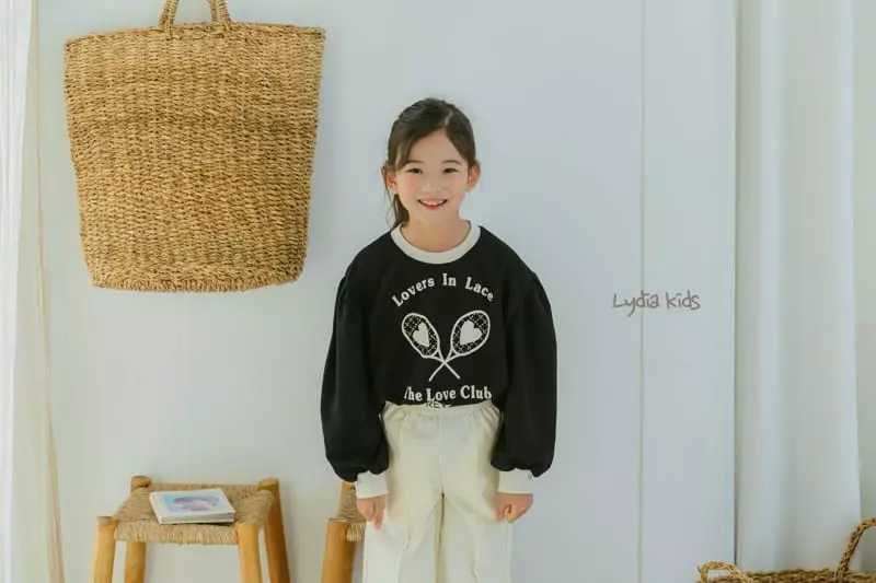 Lydia - Korean Children Fashion - #magicofchildhood - Logo Pants - 5