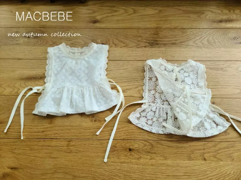 Mac - Korean Baby Fashion - #babyboutique - Lace Vest - 8