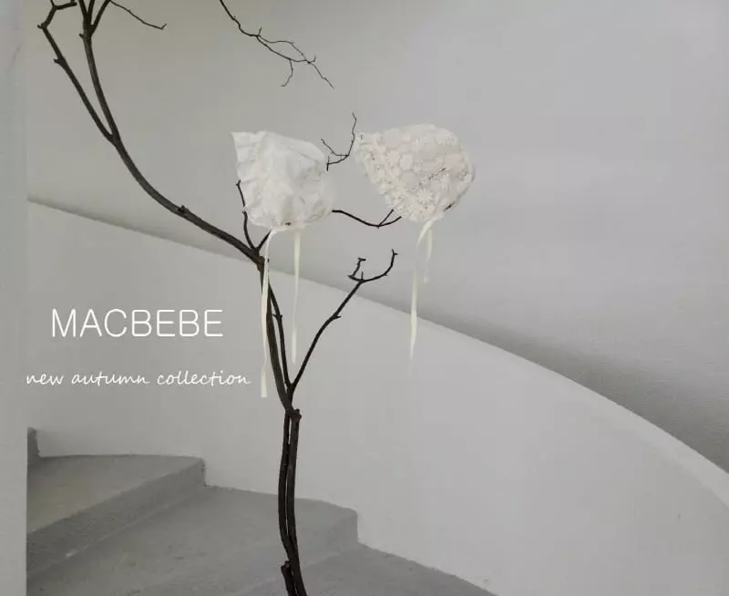 Mac - Korean Baby Fashion - #babylifestyle - Embroidery Bonnet
