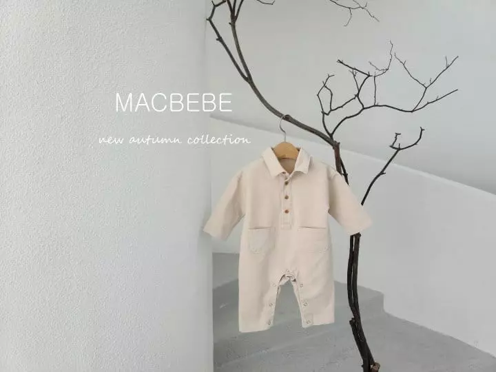 Mac - Korean Baby Fashion - #onlinebabyshop - All In One Denim Bodysuit - 5