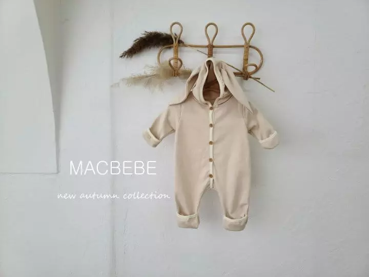Mac - Korean Baby Fashion - #onlinebabyshop - Zoo All In One Bodysuit