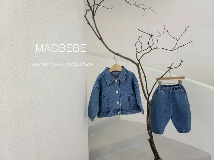 Mac - Korean Children Fashion - #fashionkids - Denim Jacket - 3