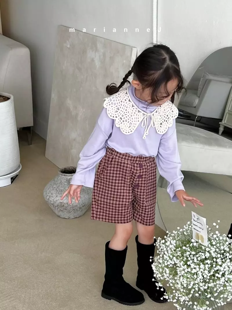 Mariannej - Korean Children Fashion - #Kfashion4kids - Rib Mare Pants - 8