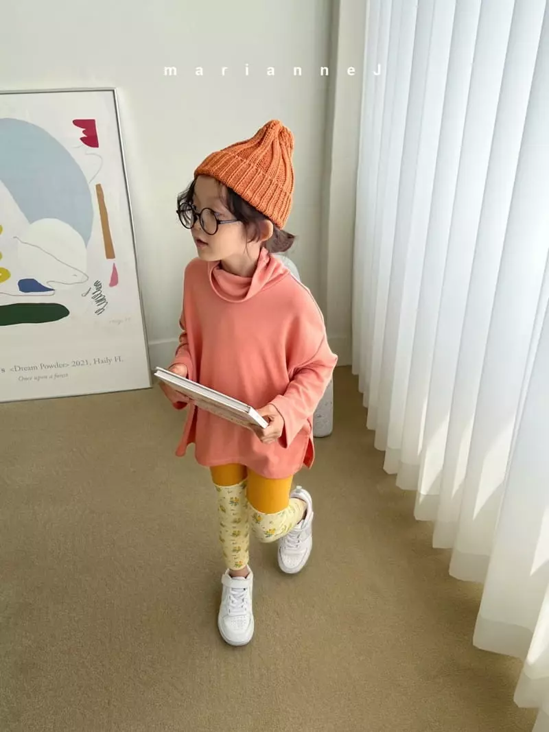 Mariannej - Korean Children Fashion - #discoveringself - Marlang Turtleneck Tee