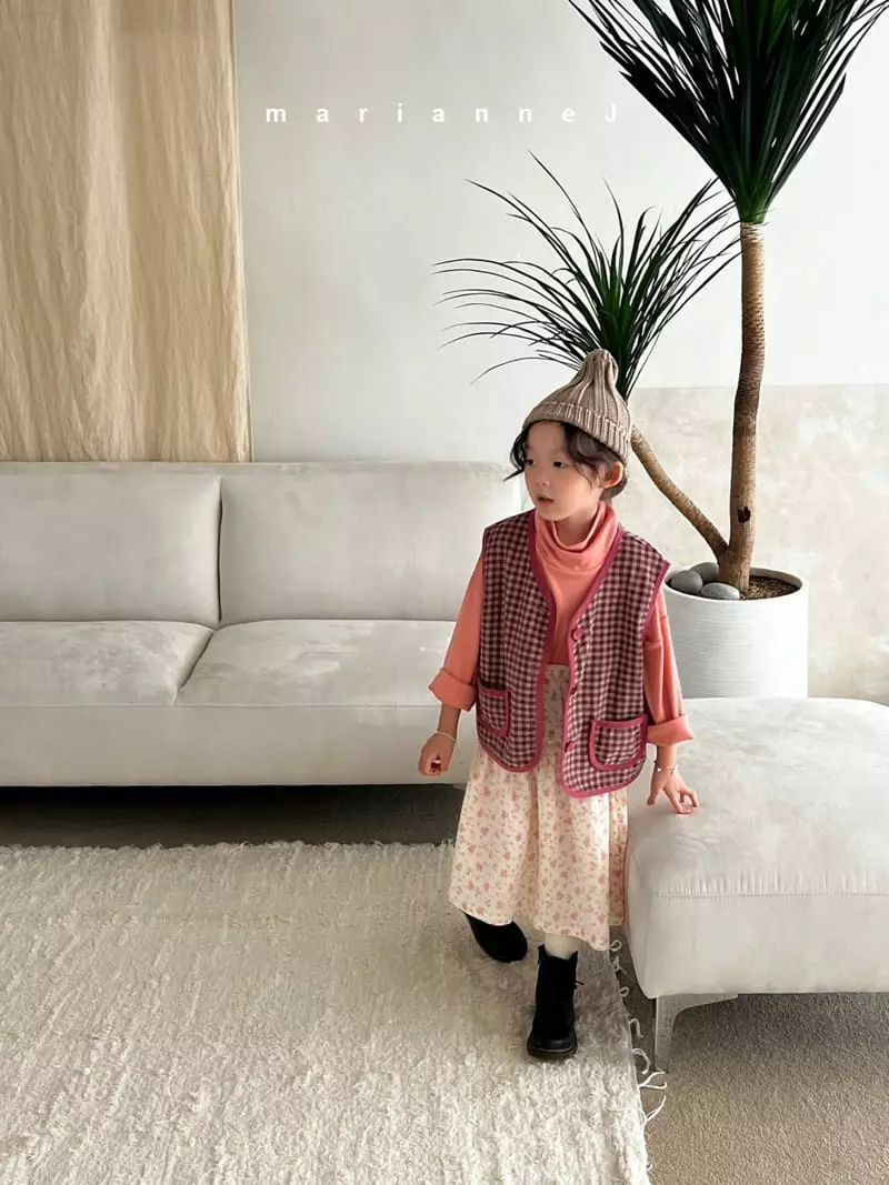 Mariannej - Korean Children Fashion - #fashionkids - Rib Mare Vest - 4