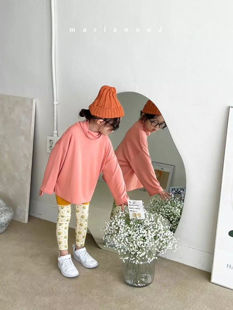 Mariannej - Korean Children Fashion - #kidsshorts - Marlang Turtleneck Tee - 3