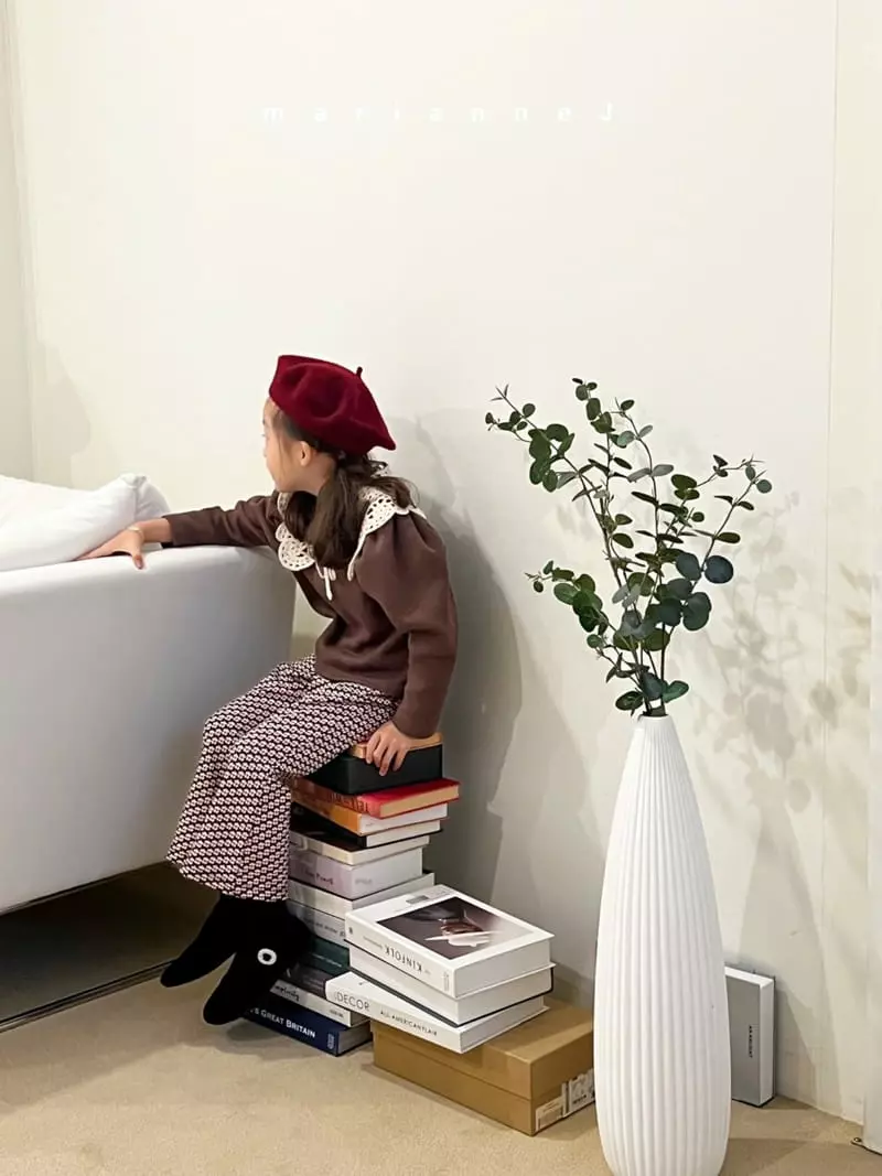 Mariannej - Korean Children Fashion - #kidsshorts - Celin Jacqaurd Pants - 2