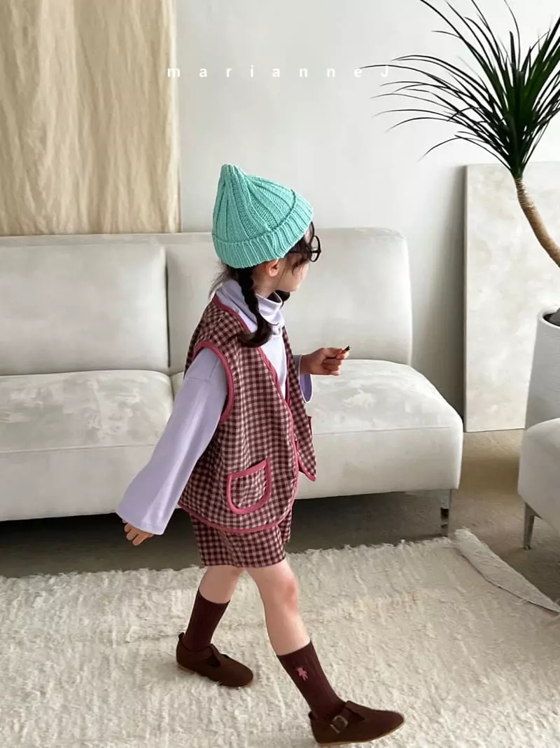 Mariannej - Korean Children Fashion - #littlefashionista - Rib Mare Vest - 8