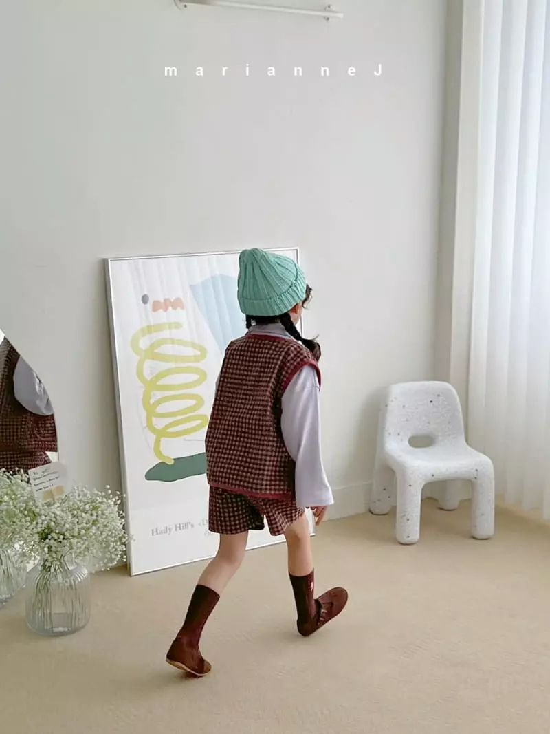 Mariannej - Korean Children Fashion - #magicofchildhood - Rib Mare Vest - 9