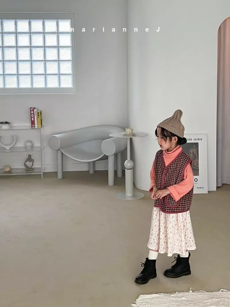 Mariannej - Korean Children Fashion - #todddlerfashion - Rib Mare Vest - 12