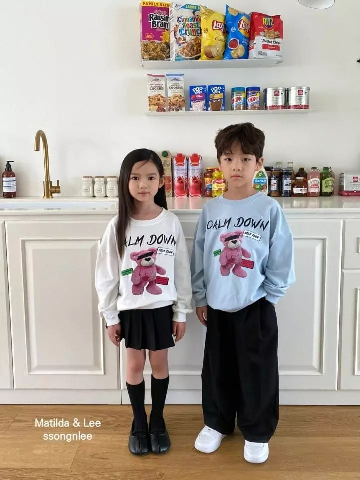 Matilda & Lee - Korean Children Fashion - #Kfashion4kids - Junsa Bear Tee