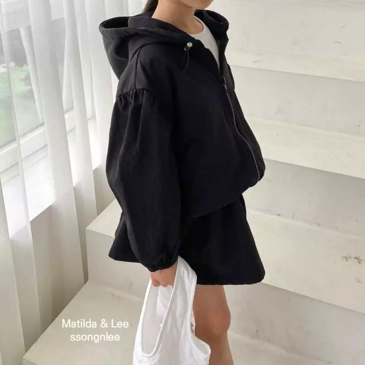 Matilda & Lee - Korean Children Fashion - #Kfashion4kids - Hoody Shirring Windbreaker Jacket - 7