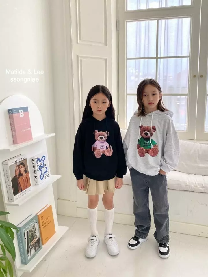 Matilda & Lee - Korean Children Fashion - #childofig - Bear Hoody - 2