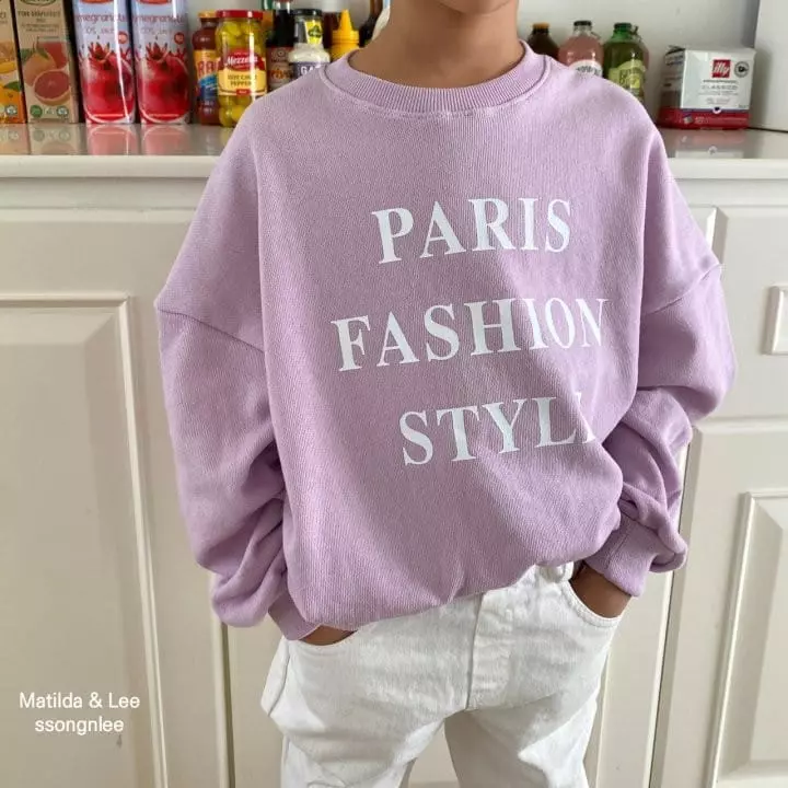 Matilda & Lee - Korean Children Fashion - #childofig - Fashin Sweatshirt - 2