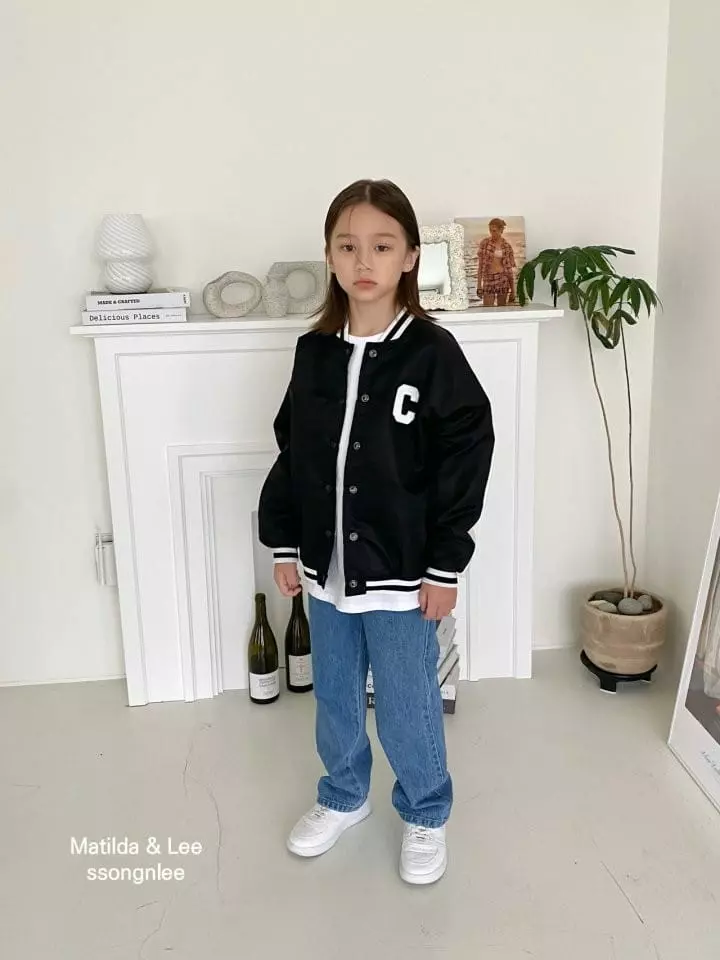 Matilda & Lee - Korean Children Fashion - #childrensboutique - C Baseball Jumper - 2