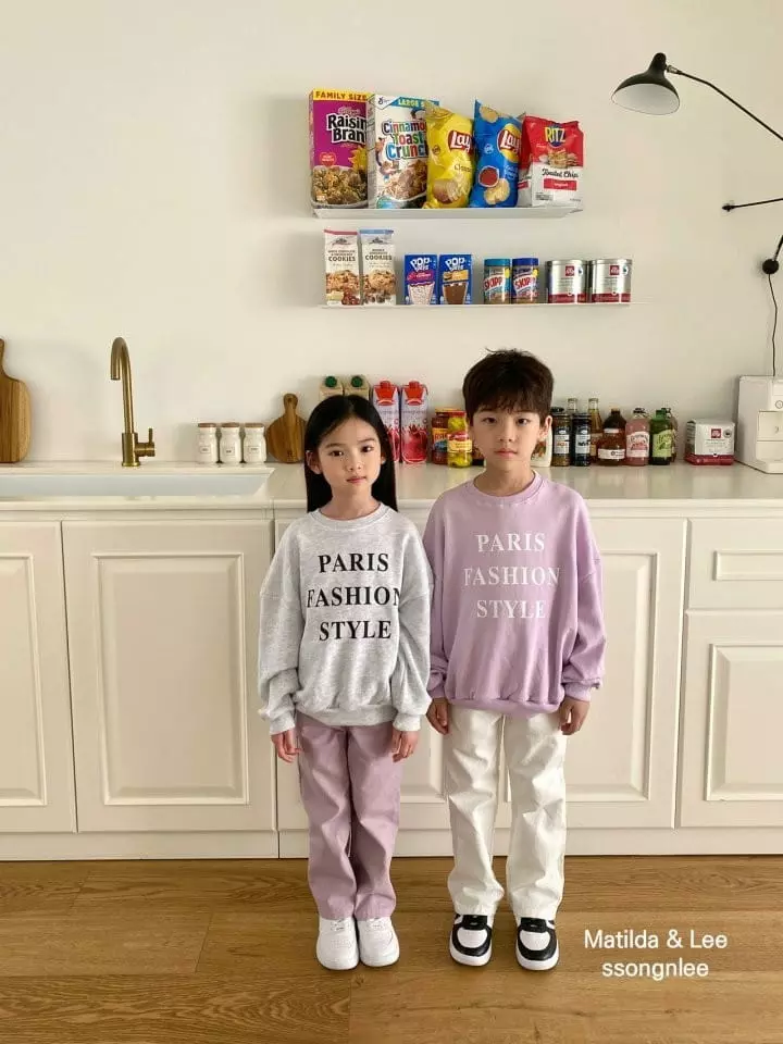 Matilda & Lee - Korean Children Fashion - #childrensboutique - Fashin Sweatshirt - 3