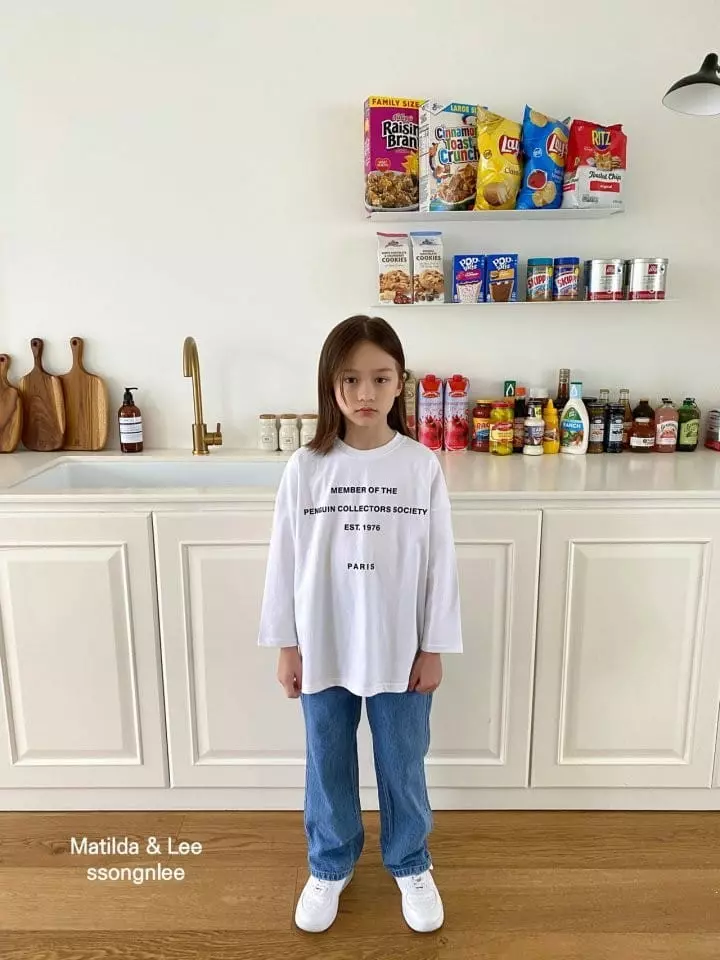Matilda & Lee - Korean Children Fashion - #designkidswear - Lettering Tee