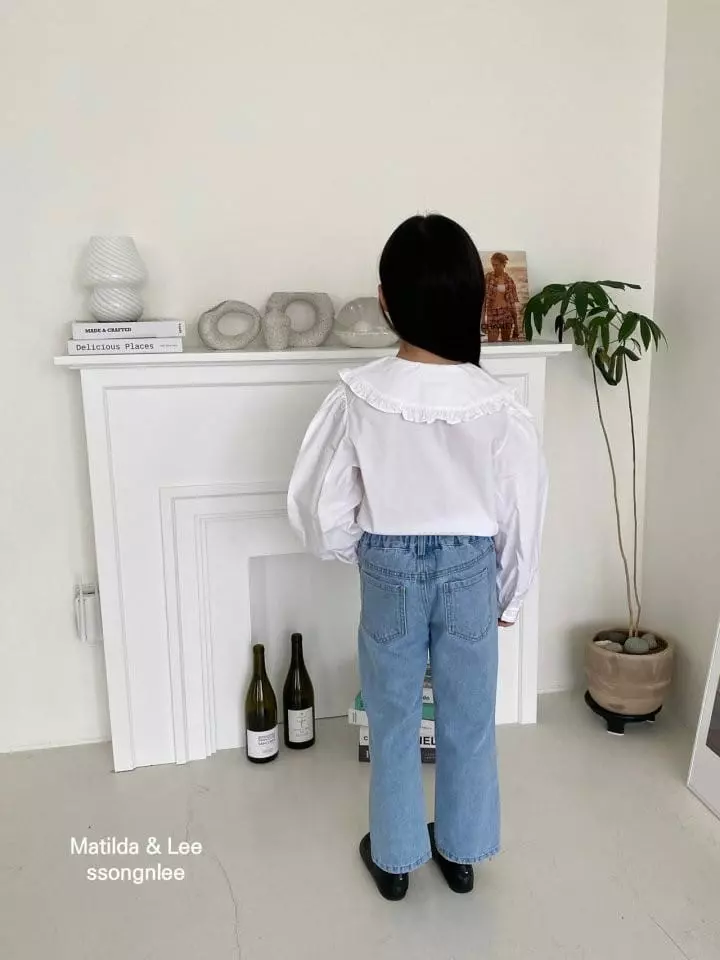 Matilda & Lee - Korean Children Fashion - #designkidswear - Collar Blouse - 8