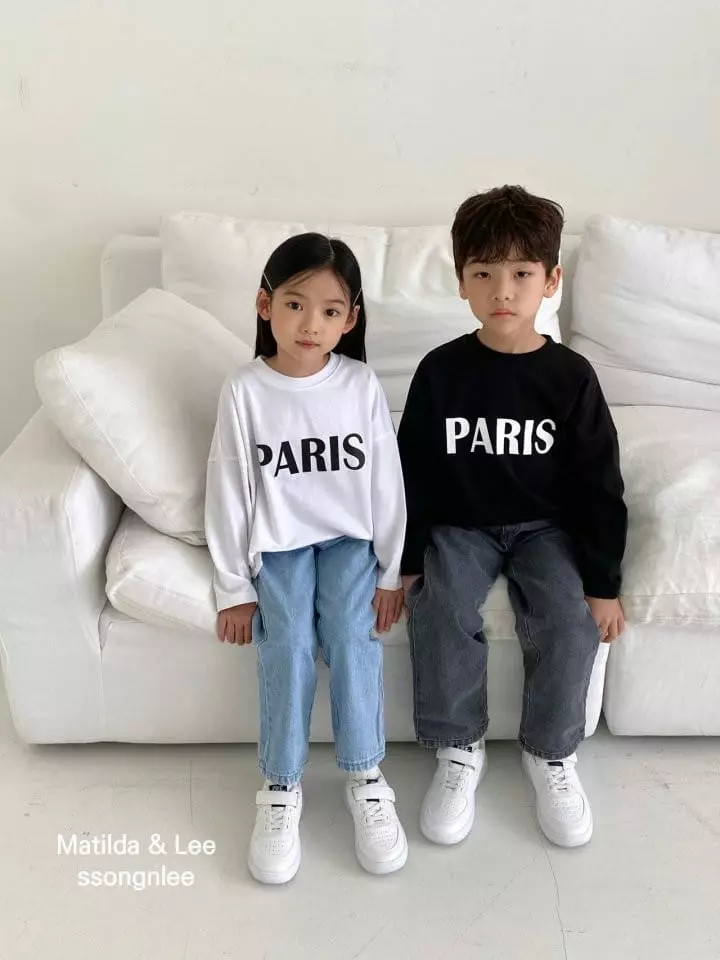 Matilda & Lee - Korean Children Fashion - #designkidswear - Paris Tee - 5