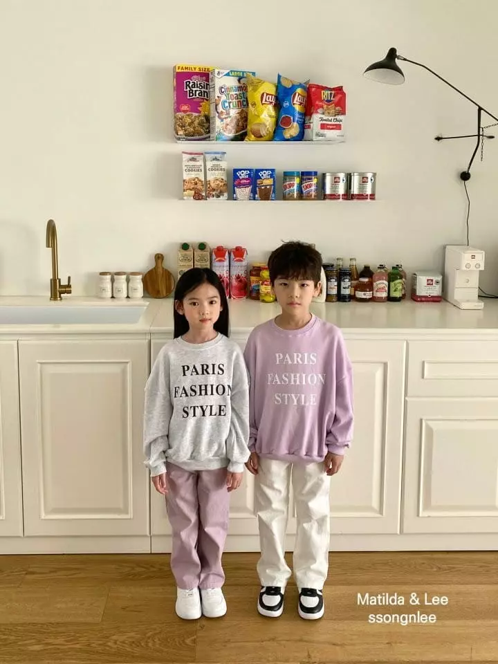 Matilda & Lee - Korean Children Fashion - #childrensboutique - Fashin Sweatshirt - 4