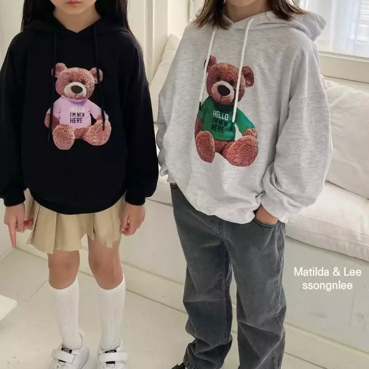 Matilda & Lee - Korean Children Fashion - #discoveringself - Bear Hoody - 5