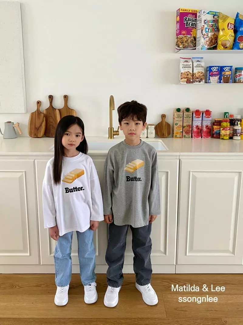 Matilda & Lee - Korean Children Fashion - #discoveringself - Butter Tee