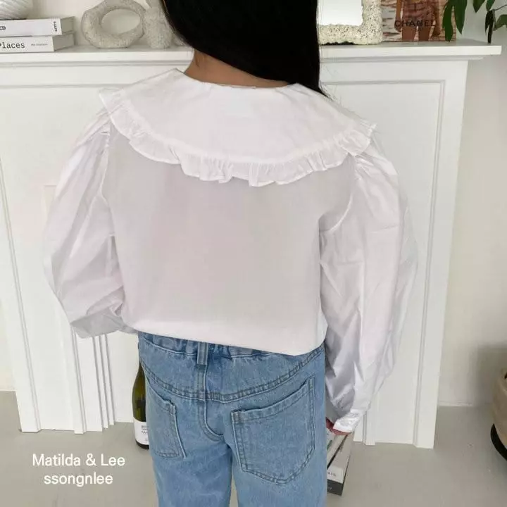 Matilda & Lee - Korean Children Fashion - #discoveringself - Collar Blouse - 9