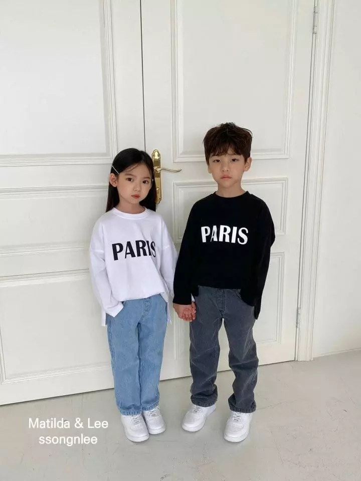 Matilda & Lee - Korean Children Fashion - #discoveringself - Paris Tee - 6