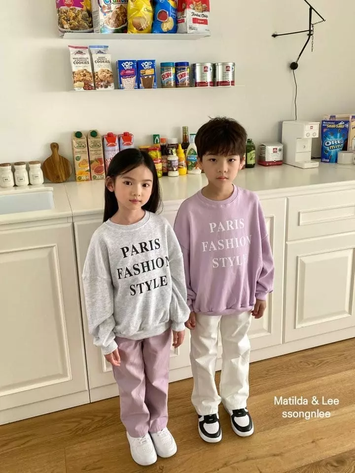 Matilda & Lee - Korean Children Fashion - #discoveringself - Fashin Sweatshirt - 5