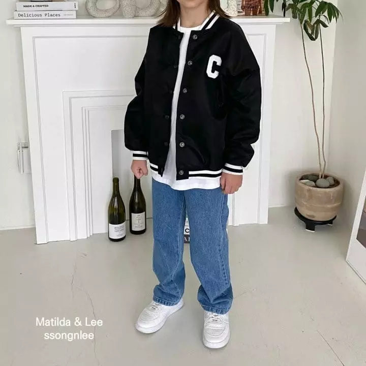 Matilda & Lee - Korean Children Fashion - #fashionkids - C Baseball Jumper - 5