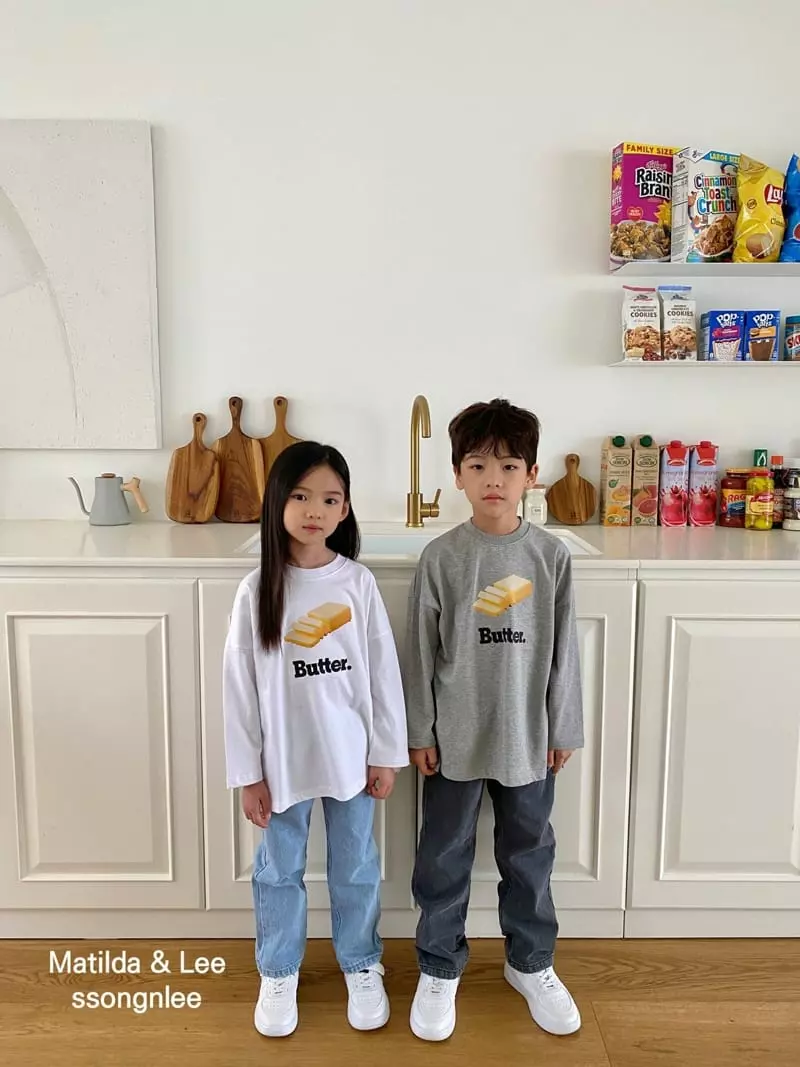 Matilda & Lee - Korean Children Fashion - #fashionkids - Butter Tee - 2