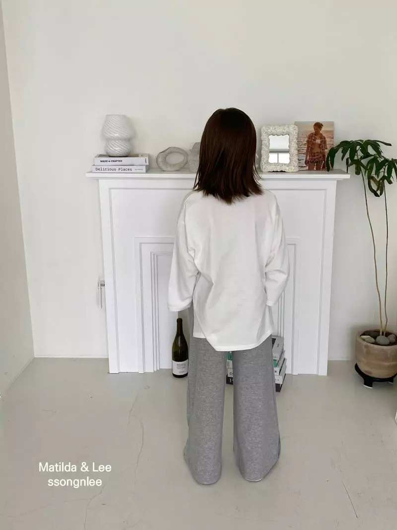 Matilda & Lee - Korean Children Fashion - #fashionkids - Slit Wide Pants - 8