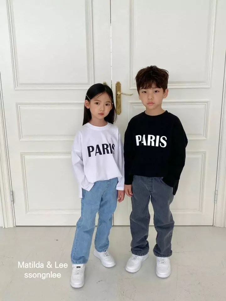 Matilda & Lee - Korean Children Fashion - #fashionkids - Paris Tee - 7