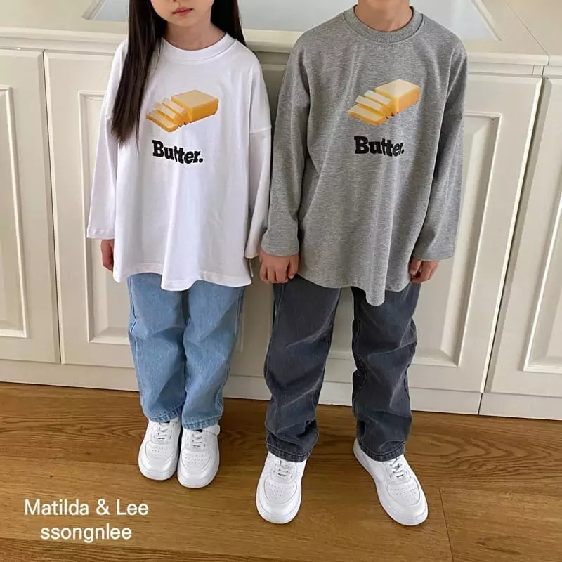 Matilda & Lee - Korean Children Fashion - #kidsshorts - Butter Tee - 3