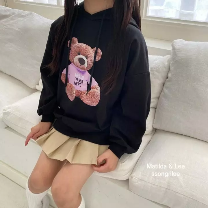 Matilda & Lee - Korean Children Fashion - #kidsstore - Bear Hoody - 8