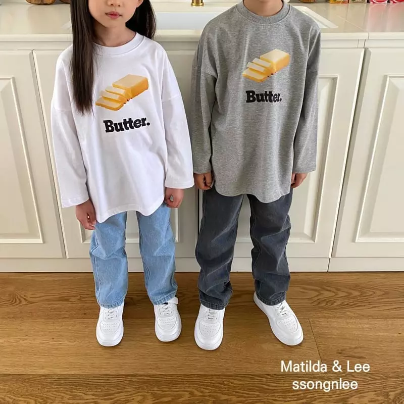 Matilda & Lee - Korean Children Fashion - #kidsshorts - Butter Tee - 4