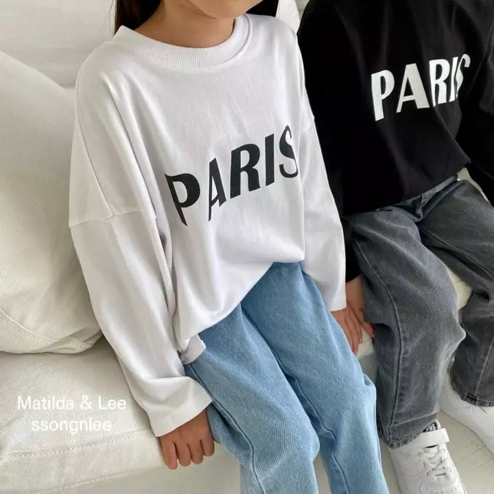 Matilda & Lee - Korean Children Fashion - #kidzfashiontrend - Paris Tee - 10
