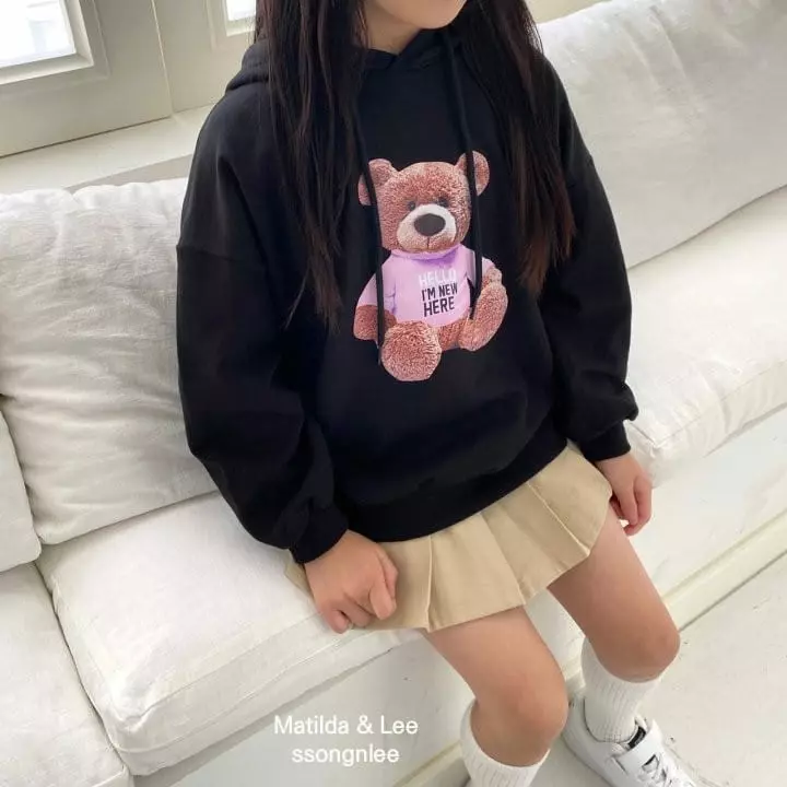 Matilda & Lee - Korean Children Fashion - #littlefashionista - Bear Hoody - 11