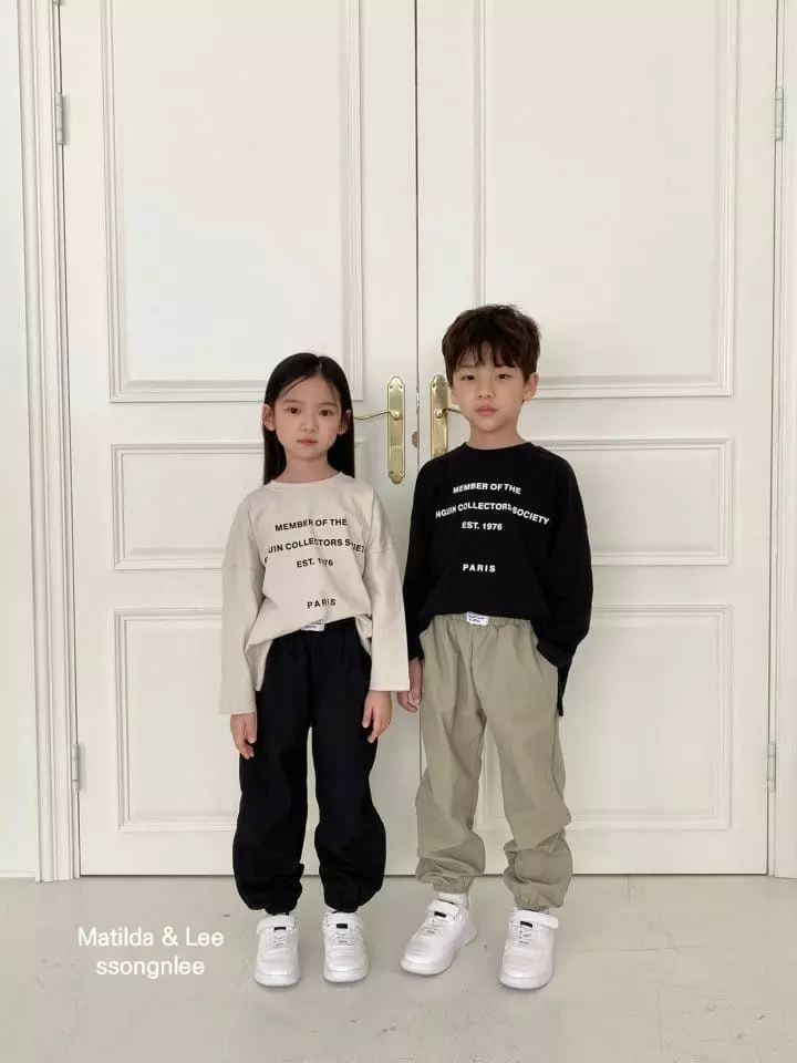 Matilda & Lee - Korean Children Fashion - #littlefashionista - Lettering Tee - 8