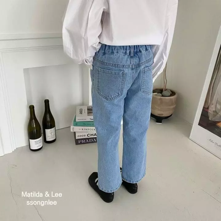 Matilda & Lee - Korean Children Fashion - #Kfashion4kids - Standard Jeans - 4
