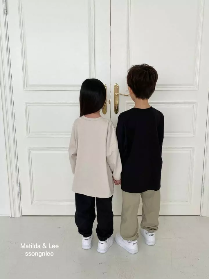 Matilda & Lee - Korean Children Fashion - #todddlerfashion - Lettering Tee - 12