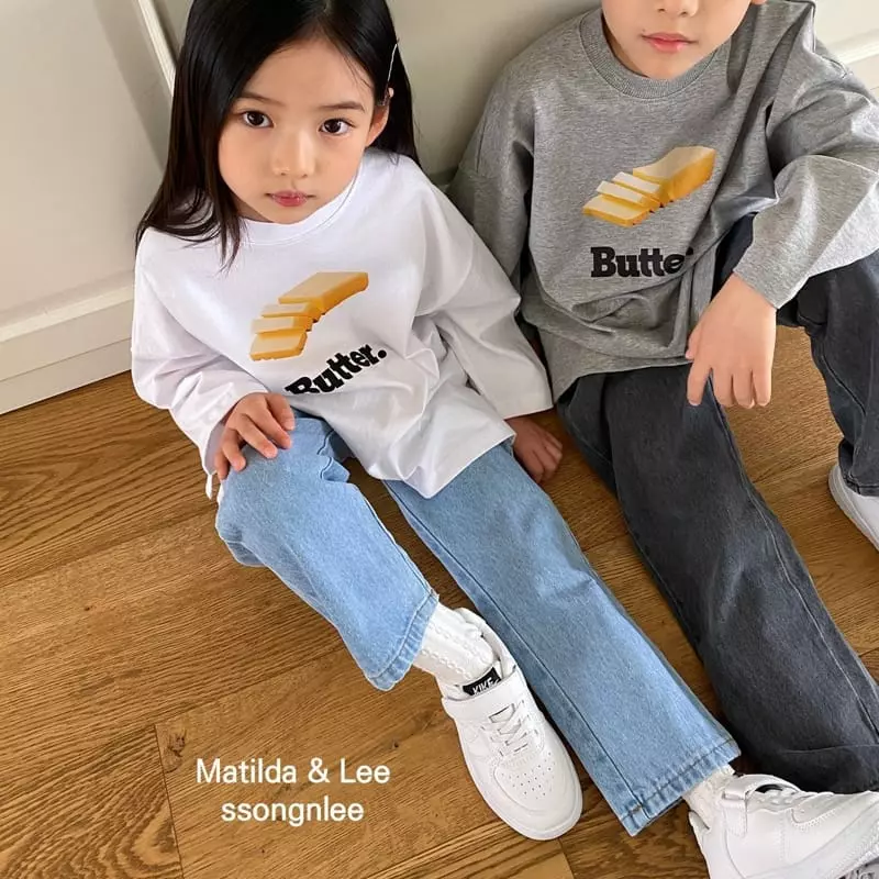 Matilda & Lee - Korean Children Fashion - #todddlerfashion - Butter Tee - 11