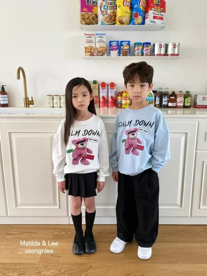 Matilda & Lee - Korean Children Fashion - #todddlerfashion - Junsa Bear Tee - 6