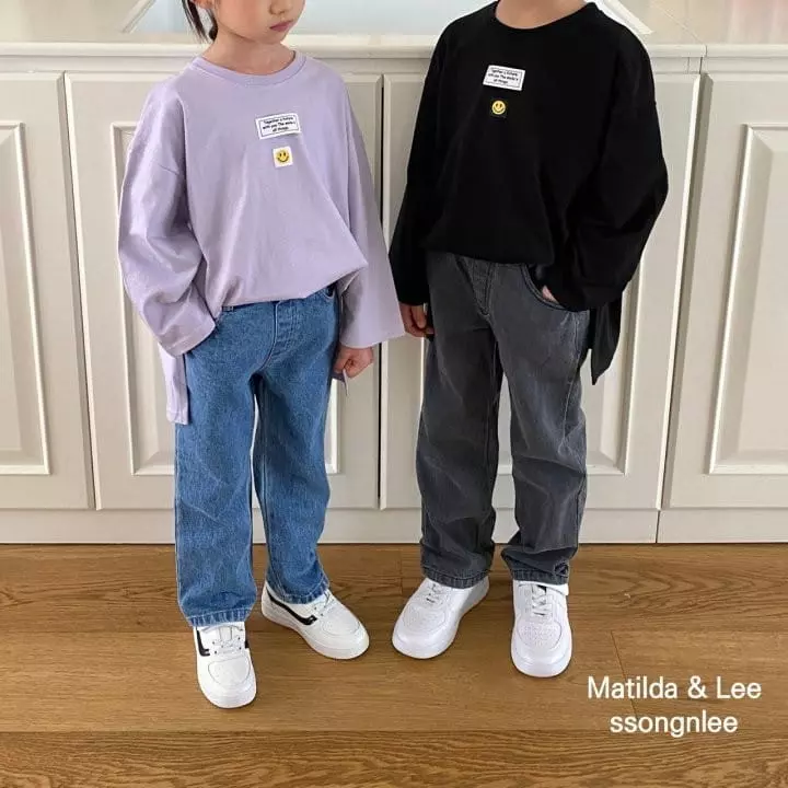 Matilda & Lee - Korean Children Fashion - #toddlerclothing - Smile Patch Tee - 11