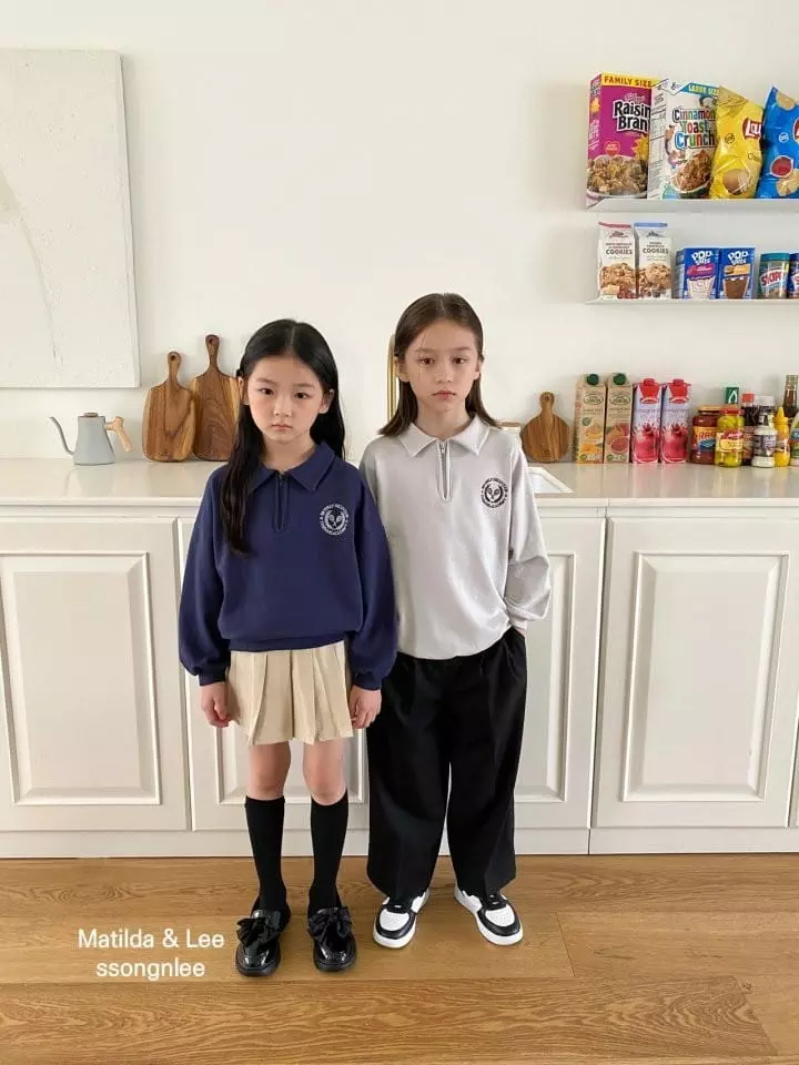 Matilda & Lee - Korean Children Fashion - #toddlerclothing - Tennis Collar Tee - 3