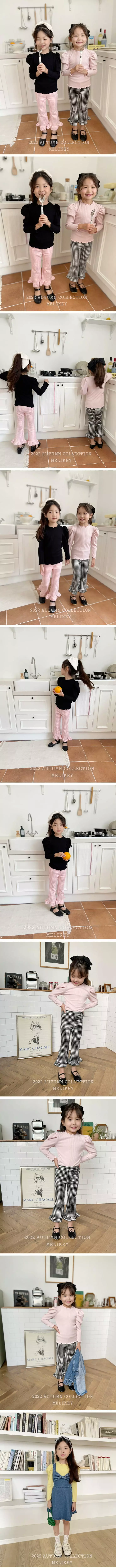 Melikey - Korean Children Fashion - #Kfashion4kids - Mimi Rib Puff Tee