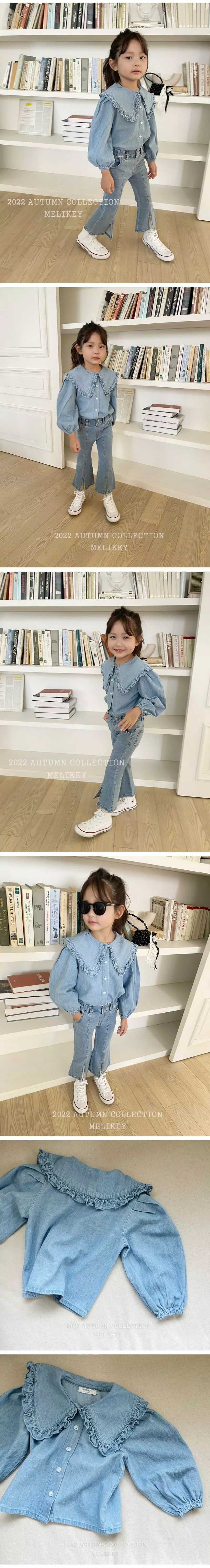 Melikey - Korean Children Fashion - #Kfashion4kids - 22 Denim Bloue - 2