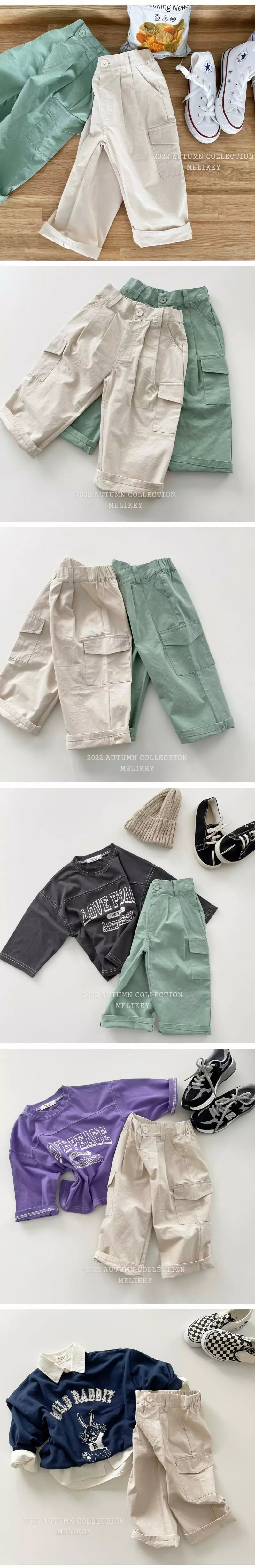 Melikey - Korean Children Fashion - #childofig - Pintuck Pants - 3
