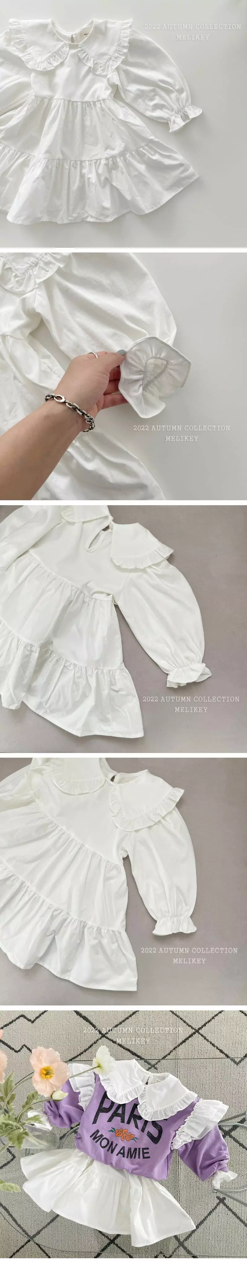Melikey - Korean Children Fashion - #childofig - Inner Cancan One-piece - 3